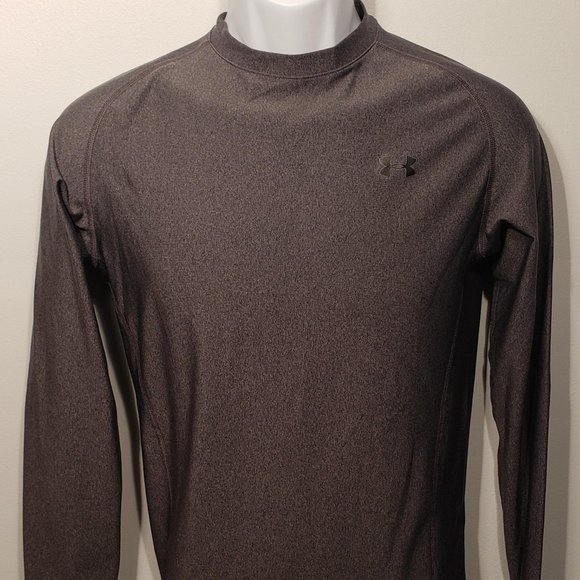 Under Armour Other - MENS UNDER ARMOUR shirt Large COMPRESSION COLDGEAR Gray Athletic Gear / A20